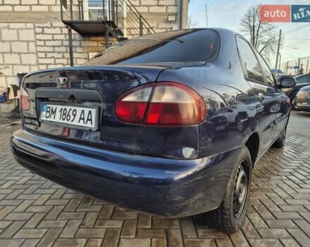 Синий Дэу Ланос, объемом двигателя 1.6 л и пробегом 125 тыс. км за 1600 $, фото 9 на Automoto.ua