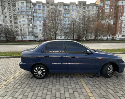 Синий Дэу Ланос, объемом двигателя 1.5 л и пробегом 145 тыс. км за 1899 $, фото 5 на Automoto.ua