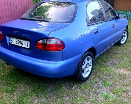 Дэу Ланос 2007 в Зенькове на Automoto.ua Синий Дэу Ланос, объемом двигателя 1.5 л и пробегом 154 тыс. км за 2250 $, фото 2 на Automoto.ua