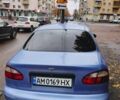 Синий Дэу Ланос, объемом двигателя 1.5 л и пробегом 300 тыс. км за 1450 $, фото 1 на Automoto.ua