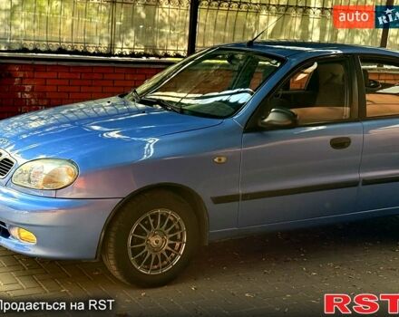Деу Ланос 2007 у Дніпро (Дніпропетровську) на Automoto.ua Синій Деу Ланос, об'ємом двигуна 1.6 л та пробігом 240 тис. км за 1600 $, фото 1 на Automoto.ua