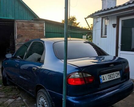 Синий Дэу Ланос, объемом двигателя 1.5 л и пробегом 237 тыс. км за 2150 $, фото 2 на Automoto.ua