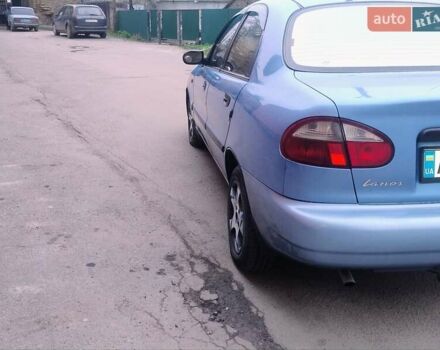 Синій Деу Ланос, об'ємом двигуна 1.5 л та пробігом 215 тис. км за 2200 $, фото 3 на Automoto.ua