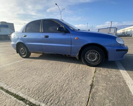 Синий Дэу Ланос, объемом двигателя 1.4 л и пробегом 320 тыс. км за 1300 $, фото 1 на Automoto.ua