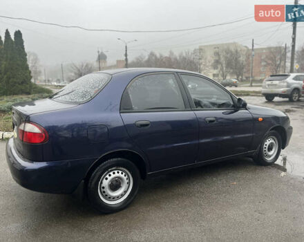 Синий Дэу Ланос, объемом двигателя 1.5 л и пробегом 123 тыс. км за 2300 $, фото 5 на Automoto.ua