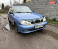 Синий Дэу Ланос, объемом двигателя 1.3 л и пробегом 224 тыс. км за 1490 $, фото 1 на Automoto.ua