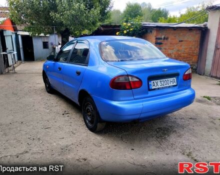 Синий Дэу Ланос, объемом двигателя 1.5 л и пробегом 0 тыс. км за 1450 $, фото 3 на Automoto.ua