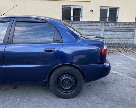 Синий Дэу Ланос, объемом двигателя 1.5 л и пробегом 200 тыс. км за 1200 $, фото 10 на Automoto.ua