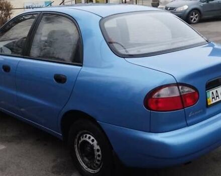 Синий Дэу Ланос, объемом двигателя 1.5 л и пробегом 17 тыс. км за 2950 $, фото 3 на Automoto.ua