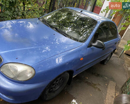 Синий Дэу Ланос, объемом двигателя 1.5 л и пробегом 305 тыс. км за 2000 $, фото 4 на Automoto.ua