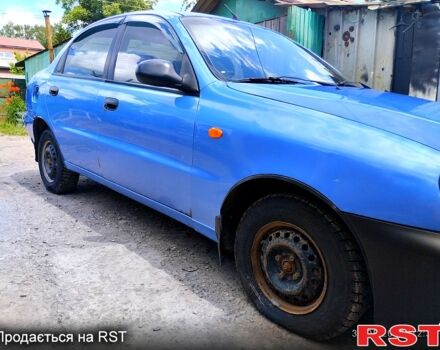 Синий Дэу Ланос, объемом двигателя 1.5 л и пробегом 0 тыс. км за 1450 $, фото 2 на Automoto.ua