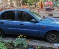 Синий Дэу Ланос, объемом двигателя 1.6 л и пробегом 135 тыс. км за 1500 $, фото 1 на Automoto.ua
