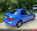 Синий Дэу Ланос, объемом двигателя 1.5 л и пробегом 143 тыс. км за 2750 $, фото 1 на Automoto.ua