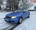 Синий Дэу Ланос, объемом двигателя 1.5 л и пробегом 217 тыс. км за 2600 $, фото 1 на Automoto.ua