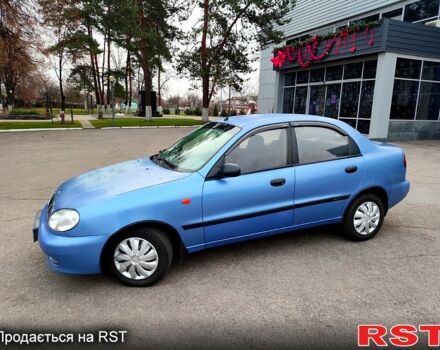 Синий Дэу Ланос, объемом двигателя 1.5 л и пробегом 193 тыс. км за 1850 $, фото 3 на Automoto.ua