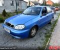 Синий Дэу Ланос, объемом двигателя 1.5 л и пробегом 200 тыс. км за 1250 $, фото 1 на Automoto.ua