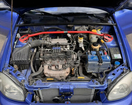 Синий Дэу Ланос, объемом двигателя 1.5 л и пробегом 250 тыс. км за 3600 $, фото 14 на Automoto.ua