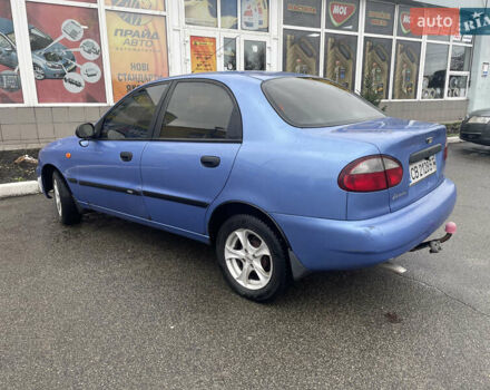 Синий Дэу Ланос, объемом двигателя 1.5 л и пробегом 220 тыс. км за 2300 $, фото 4 на Automoto.ua