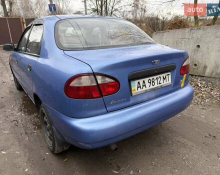 Синий Дэу Ланос, объемом двигателя 1.3 л и пробегом 224 тыс. км за 1490 $, фото 5 на Automoto.ua