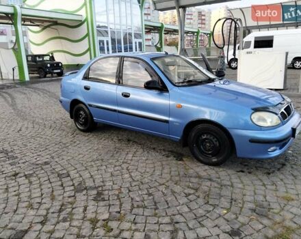 Синий Дэу Ланос, объемом двигателя 1.5 л и пробегом 165 тыс. км за 2999 $, фото 14 на Automoto.ua