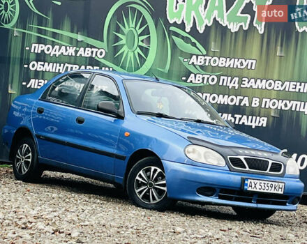 Синій Деу Ланос, об'ємом двигуна 1.5 л та пробігом 173 тис. км за 2500 $, фото 1 на Automoto.ua