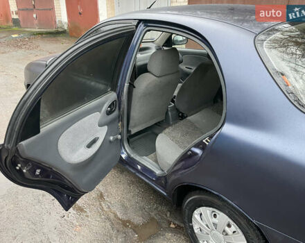 Синий Дэу Ланос, объемом двигателя 1.5 л и пробегом 245 тыс. км за 1650 $, фото 8 на Automoto.ua