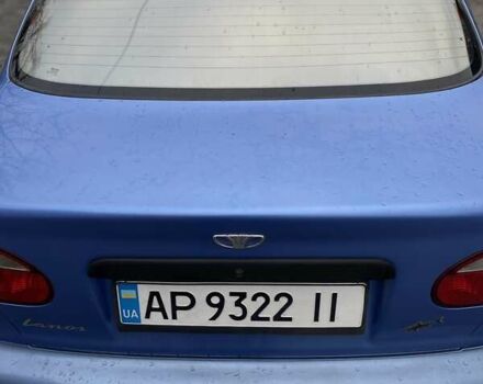 Синий Дэу Ланос, объемом двигателя 1.5 л и пробегом 215 тыс. км за 2350 $, фото 1 на Automoto.ua
