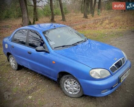 Синій Деу Ланос, об'ємом двигуна 1.5 л та пробігом 350 тис. км за 1100 $, фото 5 на Automoto.ua