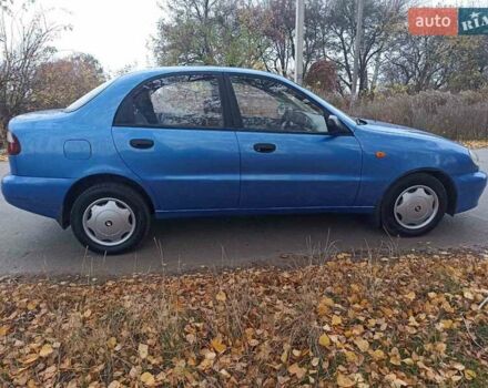 Синий Дэу Ланос, объемом двигателя 1.5 л и пробегом 240 тыс. км за 2550 $, фото 7 на Automoto.ua
