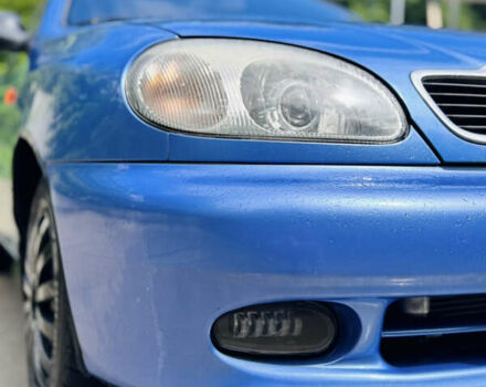 Синий Дэу Ланос, объемом двигателя 1.5 л и пробегом 250 тыс. км за 3600 $, фото 6 на Automoto.ua