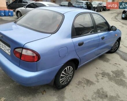 Синий Дэу Ланос, объемом двигателя 1.5 л и пробегом 295 тыс. км за 2600 $, фото 3 на Automoto.ua