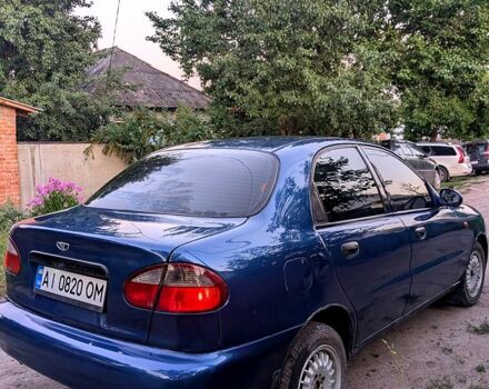 Синий Дэу Ланос, объемом двигателя 1.5 л и пробегом 237 тыс. км за 2150 $, фото 5 на Automoto.ua