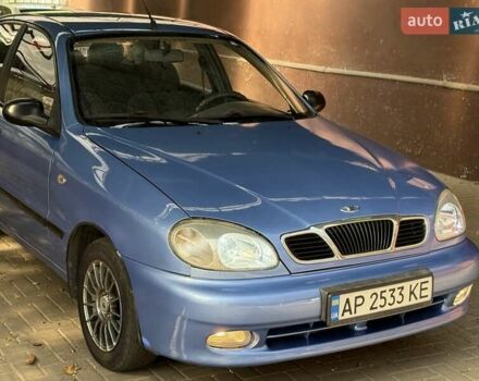 Дэу Ланос 2007 в Запорожье на Automoto.ua Синий Дэу Ланос, объемом двигателя 1.5 л и пробегом 240 тыс. км за 2600 $, фото 10 на Automoto.ua