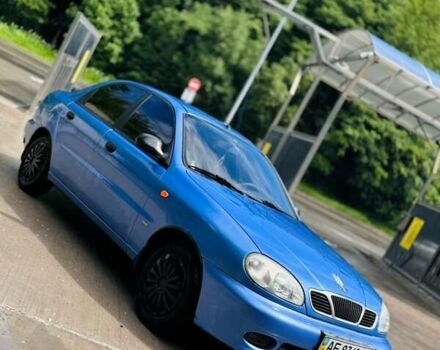 Синий Дэу Ланос, объемом двигателя 1.5 л и пробегом 250 тыс. км за 3600 $, фото 2 на Automoto.ua