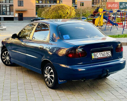 Синій Деу Ланос, об'ємом двигуна 1.5 л та пробігом 140 тис. км за 1450 $, фото 3 на Automoto.ua