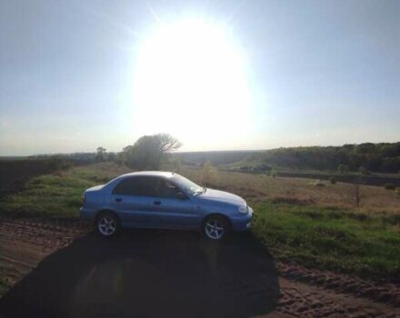 Синий Дэу Ланос, объемом двигателя 1.5 л и пробегом 97 тыс. км за 3500 $, фото 3 на Automoto.ua