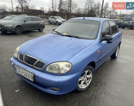 Синий Дэу Ланос, объемом двигателя 1.5 л и пробегом 220 тыс. км за 2300 $, фото 6 на Automoto.ua