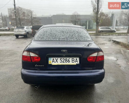 Синий Дэу Ланос, объемом двигателя 1.5 л и пробегом 123 тыс. км за 2300 $, фото 4 на Automoto.ua