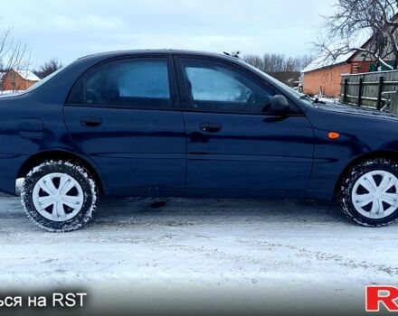 Синий Дэу Ланос, объемом двигателя 1.5 л и пробегом 200 тыс. км за 1999 $, фото 4 на Automoto.ua