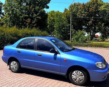Синий Дэу Ланос, объемом двигателя 1.4 л и пробегом 79 тыс. км за 2200 $, фото 1 на Automoto.ua