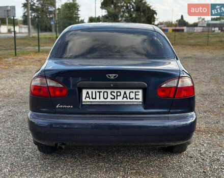 Синий Дэу Ланос, объемом двигателя 1.6 л и пробегом 200 тыс. км за 2999 $, фото 3 на Automoto.ua
