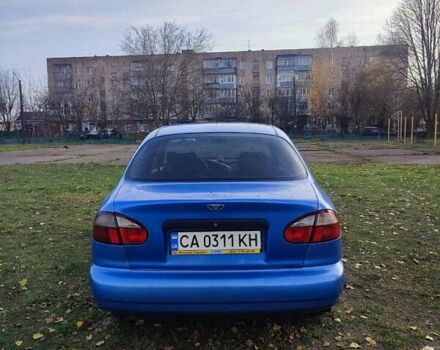Синій Деу Ланос, об'ємом двигуна 1.5 л та пробігом 188 тис. км за 2000 $, фото 3 на Automoto.ua