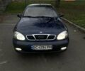 Синий Дэу Ланос, объемом двигателя 1.5 л и пробегом 200 тыс. км за 1200 $, фото 1 на Automoto.ua