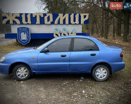 Синій Деу Ланос, об'ємом двигуна 1.5 л та пробігом 350 тис. км за 1100 $, фото 7 на Automoto.ua