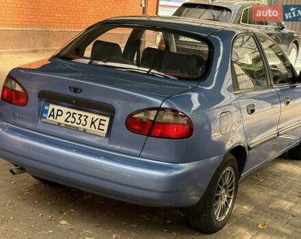 Дэу Ланос 2007 в Запорожье на Automoto.ua Синий Дэу Ланос, объемом двигателя 1.5 л и пробегом 240 тыс. км за 2600 $, фото 3 на Automoto.ua
