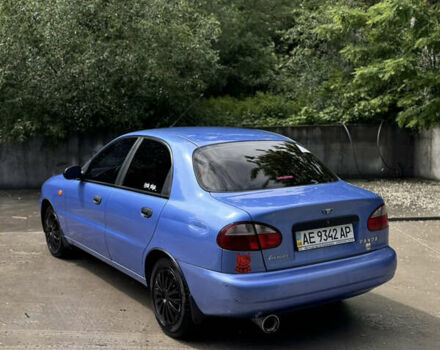 Синий Дэу Ланос, объемом двигателя 1.5 л и пробегом 250 тыс. км за 3600 $, фото 4 на Automoto.ua