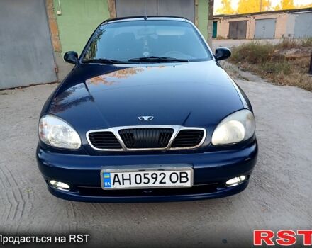 Синий Дэу Ланос, объемом двигателя 1.5 л и пробегом 217 тыс. км за 2100 $, фото 11 на Automoto.ua