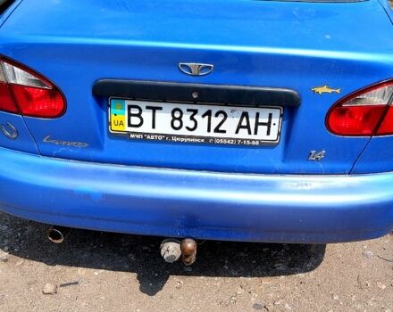 Синий Дэу Ланос, объемом двигателя 1.4 л и пробегом 197 тыс. км за 2700 $, фото 5 на Automoto.ua