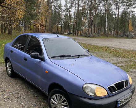 Синій Деу Ланос, об'ємом двигуна 1.5 л та пробігом 311 тис. км за 1890 $, фото 2 на Automoto.ua