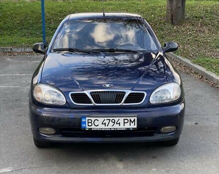 Синий Дэу Ланос, объемом двигателя 1.5 л и пробегом 200 тыс. км за 1200 $, фото 4 на Automoto.ua